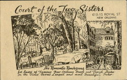 Court Of The Two Sisters, 613 - 15 Royal St Postcard