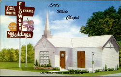 Little White Chapel, 1301 So. 5th Street Las Vegas, NV Postcard Postcard