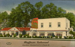 Mayflower Restaurant, U. S. Route 40 Aberdeen, MD Postcard Postcard