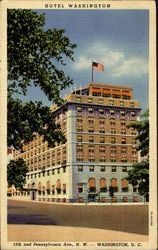 Hotel Washington , 15th and Pennsylvania Ave Postcard