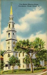 First Baptist Meeting House Providence, RI Postcard Postcard