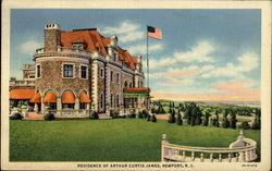 Residence Of Arthur Curtis James Postcard