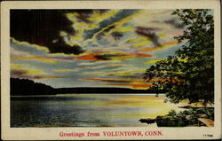 Greetings From Voluntown Postcard