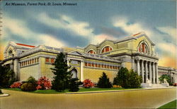 Art Museum, Forest park St. Louis, MO Postcard Postcard