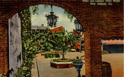 Patio And Garden, Patio Royal Postcard