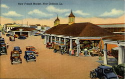 New French Market Postcard