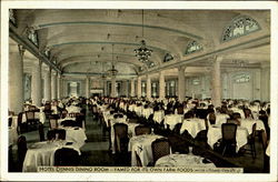 Hotel Dennis Dinning Room Postcard