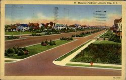 Margate Parkway Atlantic City, NJ Postcard Postcard