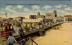 Boardwalk At Conventional Hall Postcard