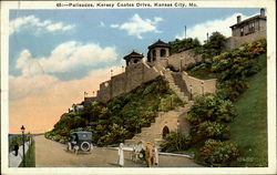 Palisades, Kersey Coasts Drive Kansas City, MO Postcard Postcard