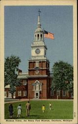 Museum Tower The Henry Ford Museum Postcard