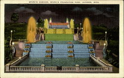 Spark's Cascade, Spark's Foundation Park Postcard