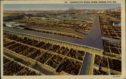 Kansas City Stock Yards Postcard