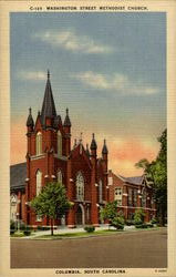 Washington Street Methodist Church Postcard