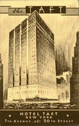 The Taft, 50th St Postcard