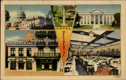 Hotel Occidental, 1411 Pennsylvania Ave Postcard