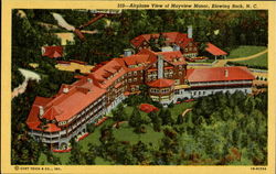 Airplane View Of Mayview Manor Postcard