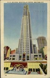 R. C. A. Building Postcard