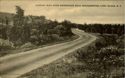 Sunrise Trail Over Shinnecock Hills, Southhampton Postcard