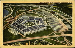 Air View Of The Pentagon Washington, DC Washington DC Postcard Postcard