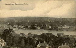 Newcastle And Damoriscotta Postcard