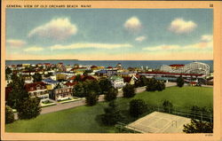 General View Of Old Orchard Beach Postcard