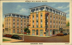 Reese Wil Mond Hotel Harlingen, TX Postcard Postcard