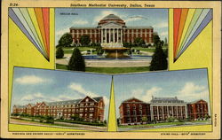 Southern Methodist University Dallas, TX Postcard Postcard