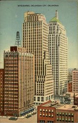 Skyscrapers Oklahoma City, OK Postcard Postcard