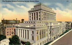 The Christian Science Publishing Society Boston, MA Postcard Postcard