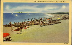 The New Beach, Provincetown Cape Cod, MA Postcard Postcard