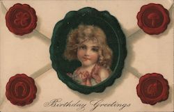 Birthday Greetings Postcard