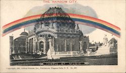 The Rainbow City - Temple of Music Postcard