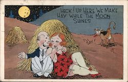 Make Hay While the Moon Shines Cartoons Postcard Postcard Postcard