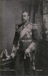 H.R.H Prince of Wales Edward VII Royalty Postcard Postcard Postcard