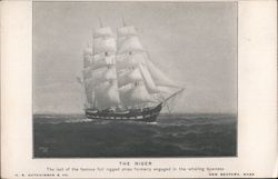 The Niger, a Whaling Ship Postcard