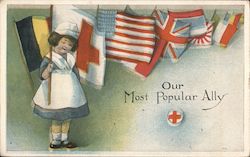 Red Cross - our most popular ally Doctors & Medicine Postcard Postcard Postcard