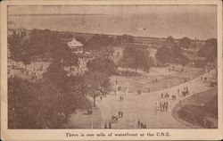 There is One Mile of Waterfront at the Canadian National Exhibition Postcard