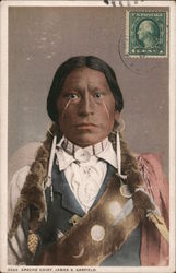 Apache Chief James A. Garfield Postcard