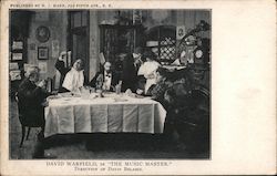 David Warfield, In "The Music Master Postcard