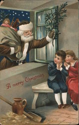 A Merry Christmas Postcard