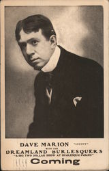 Dean Marion "Snuffy" - Portrait Advertising Postcard Postcard Postcard