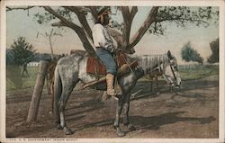 U.S. Government Indian Scout Native Americana Postcard Postcard Postcard