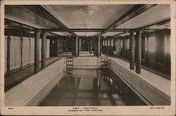 R.M.S. "AQUITANIA Interiors Postcard Postcard Postcard