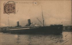 Le Transatlantique "La Lorraine", Le Havre Postcard