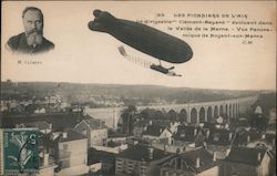 Dirigible Clément-Bayard Airships Postcard Postcard Postcard