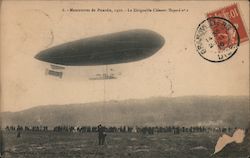 The dirigible "Clement Bayard Postcard