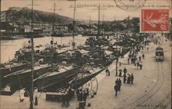 View of Harbor Postcard