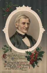 Christmas Greetings - Emerson Postcard