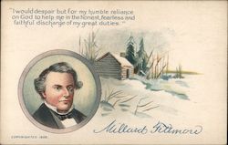 Millard Fillmore Postcard